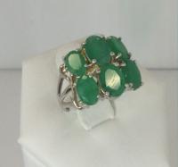 14K WG Emerald Ring